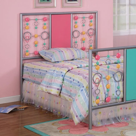 Headboards To Make - Powell 334-072 Bauble Girls Full Size Headboard Or Footboard - Order 2 To Make Complete Bed P01 Frame Sold Separately