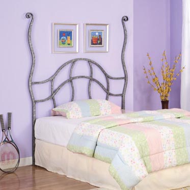Full Size Headboards - Powell 407-046 Parisian Full Size Headboard Only - P01 Frame Sold Separately