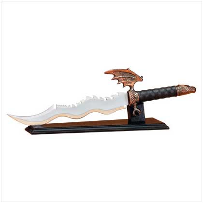 SWM 30053 Dragon Sword with Display Stand