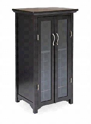 Wine Cabinets - WINSOME TRADING-92722-Wine Cabinet With Two Glass Doors