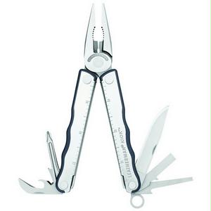 LEATHERMAN 830018 Leatherman Kick Multi-tool w/ Leather Sheath, Clam Package