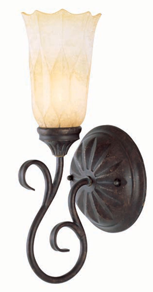 UPC 897821001169 product image for World Imports 3461-10 - Iron Works One Light Wall Sconce in Modern Bronze | upcitemdb.com