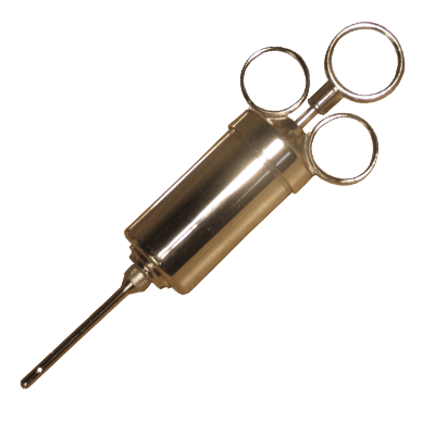 23-0402-w Meat Injector Nickel Plated (2 Oz.)