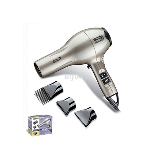 Andis Hair Dryers - Andis ACM-1-82310 Pro 1875 Ceramic Ionic Platinum Finish Hair Dryer