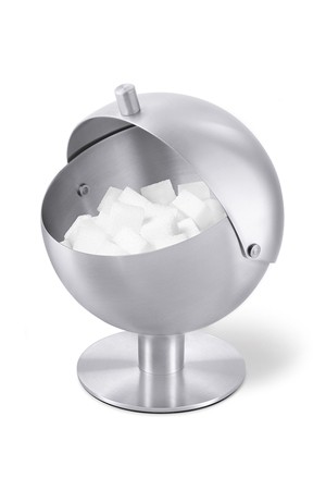 30690 Sfera Sugar Bowl 4.7 Inch Diameter- Stainless Steal