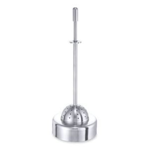 20210 Volta Tea Ball With Stand. H. 7.7 Inch- Stainless Steal