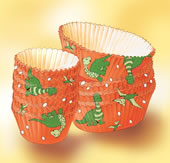Kaiser 760773 Smal lDinosaur Muffin Liner
