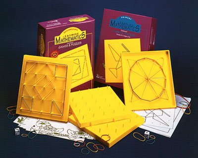 Puzzles And Games - Scott Resources SR-0604 GeoBoard Games Puzzles Primary