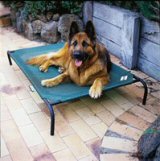 799870 3ft 6in X 2ft 6in Large Steel Framed Pet Bed - Terracotta Cover