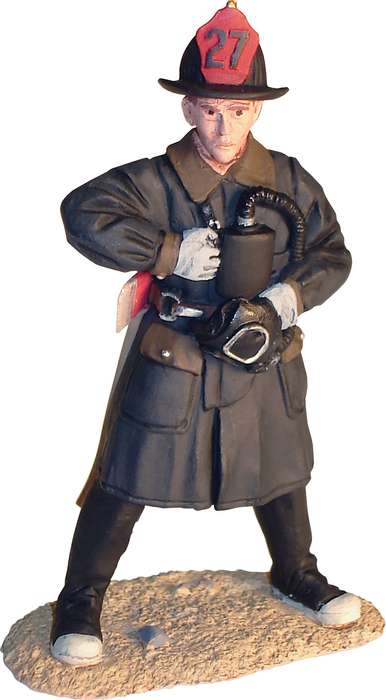 Daron Worldwide Trading CG59103 Corgi Fireman Chicago Fire Dept 1950 1/32