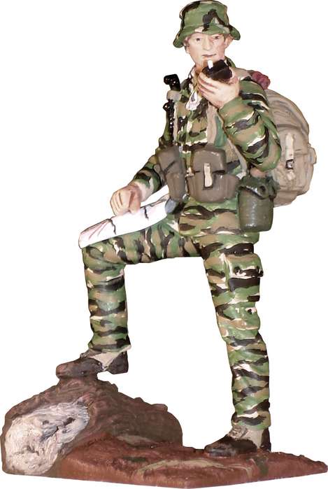 Daron Worldwide Trading CG59114 Corgi Green Beret Vietnam Us Army 1/32