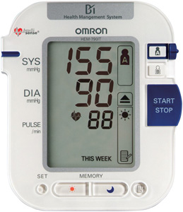 OMRON HEM-790IT Automatic Blood Pressure Monitor with ComFit Cuff and Omron Health Management Software