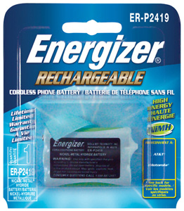 ENERGIZER ER-P2419 Cordless Phone Battery for AT&T 2419