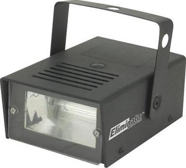 ELIMINATOR LIGHTING LLC E105 Compact mini strobe flashes a 25w output, adjustable rate