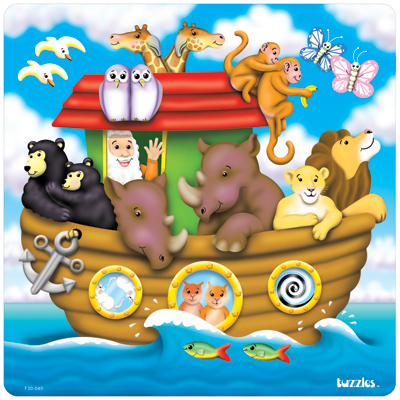 Tuzzles 8-F30-040 Noah's Ark Puzzle by Tuzzles