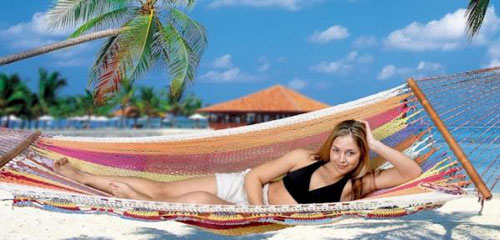 Bliss Hammocks BH408 Bliss Tahiti Multi Color Hammock