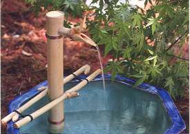 Bamboo Accents 10010 Adjustable 7 Inch Small Water Spout with Pump