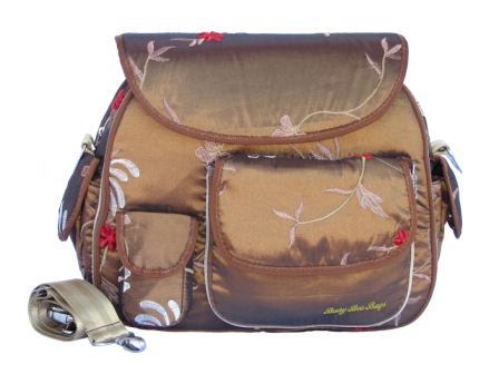 Baby Bee Bags A6-SDD20 Elgan Diaper Bag - Golden... by Baby Bee Bags