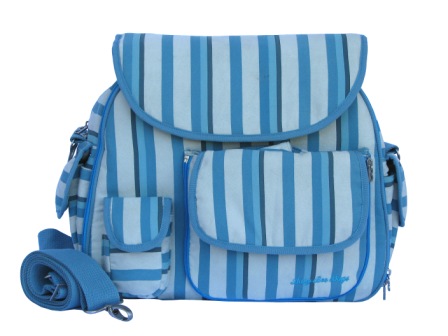 Baby Bee Bags A7-SDD21 Elgan Diaper Bag - Blue... by Baby Bee Bags