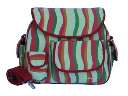 Baby Bee Bags A8-SDD22 Elgan Diaper Bag - Candy... by Baby Bee Bags