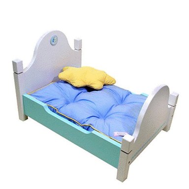 Click here to buy PetZip PEZ-ZF605BL Furniture - Luxury Dolly Bed -... by PetZip.