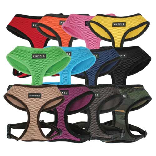 Puppia PUAC30GRSM Harness - Soft Green Small