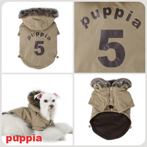 Clothing and Accessories - Puppia PUM03BE2X Apparel - Ski Jumper BEIGE 2X