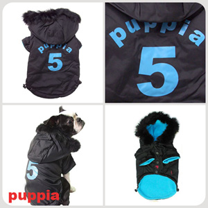 Clothing and Accessories - Puppia PUM03BK2X Apparel - Ski Jumper Black 2X