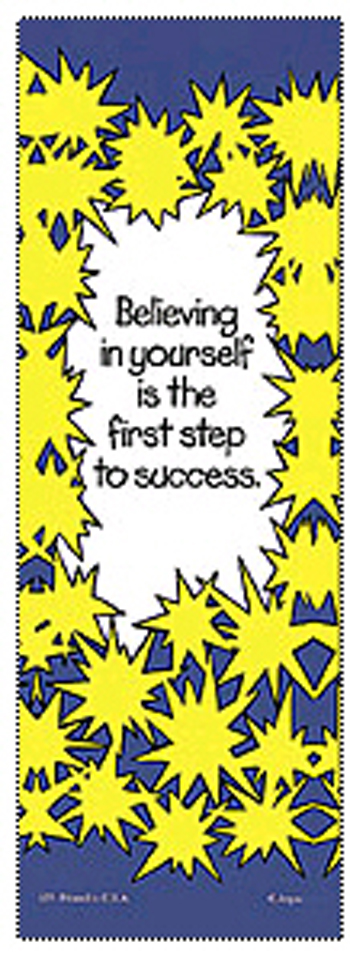 UPC 042516006534 product image for Trend Enterprises T-A653 Bookmark Believing In Yourself | upcitemdb.com
