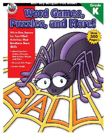 Word Puzzle - Trend Enterprises FS-013540 Word Games Puzzles And More Grades K