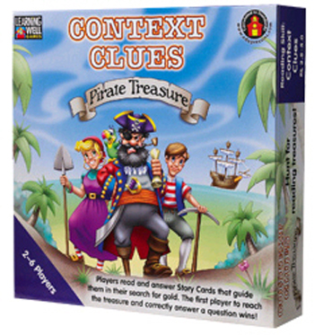 Lrn301 Context Clues Pirate Treasure - Blue