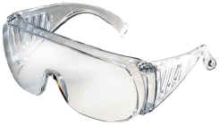 Radians CV0010 Coveralls Glasses  Clear Lens