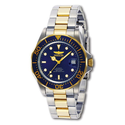 Invicta 8928 Mens Automatic Diver Professional Two Tone Watch