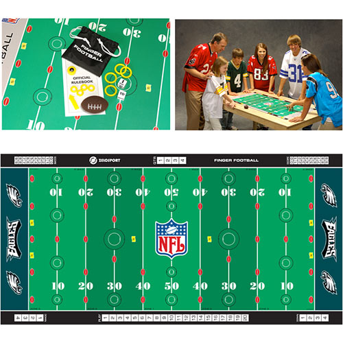 Philadelphia Eagles Football - Zelosport 30224 Philadelphia Eagles Finger Football
