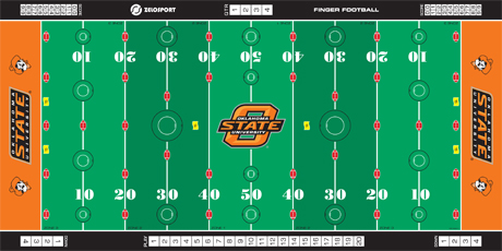 Oklahoma State Football - Zelosport 60248 Oklahoma State Finger Football