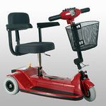 Zipr3red 3 Wheel Travel Scooter - Red