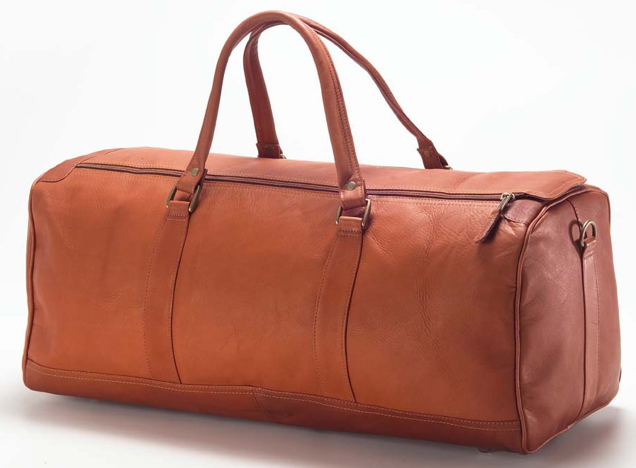 Clava AG-08 Large Barrel Duffel - Vachetta Tan