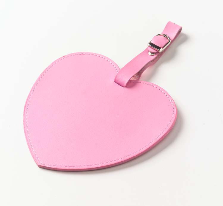 Clava CL2008 Heart Luggage Tag  CL Pink