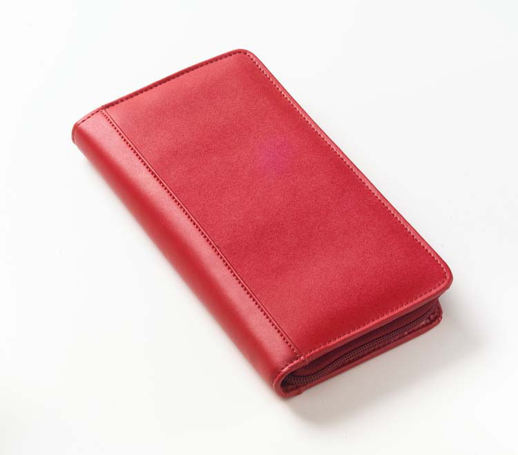 Clava CL-2101 Passport Wallet - CL Red
