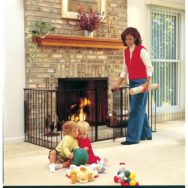Chimney 66502 Adjustable Hearth Safety Gate Fits... by Copperfield