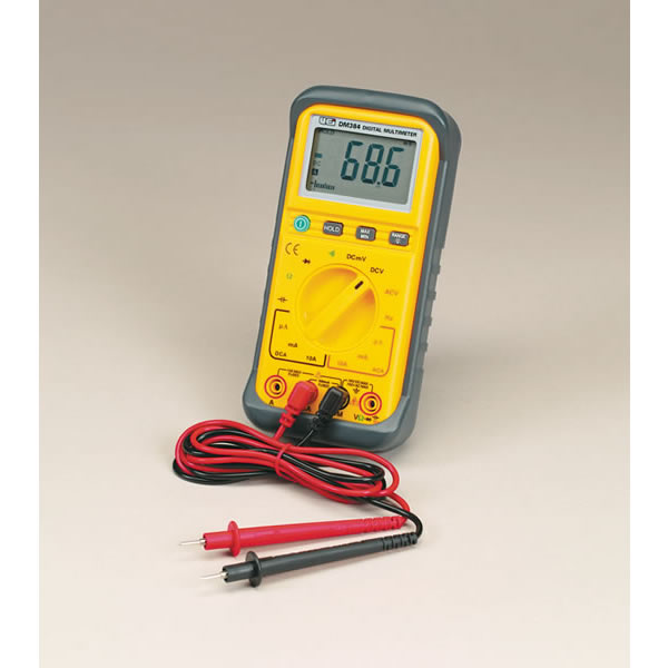 Chimney 97600 Digital Multimeter Measures Ac and Dc Voltage Has Auto Range Funct