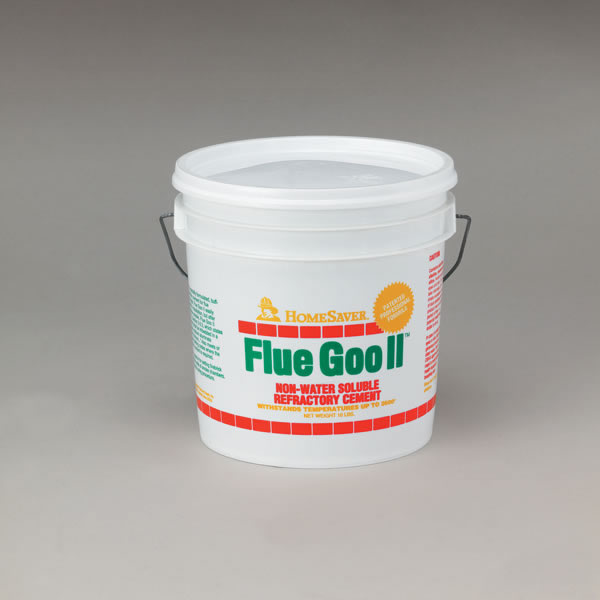 A.w. Perkins Co 1211 Homesaver Flue Goo Ii Refractory Cement Nonwater-soluble Gray 1-gllon Tub Powder