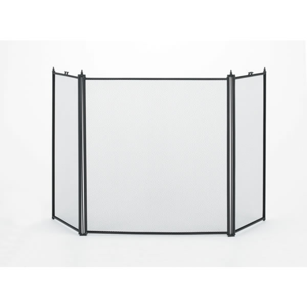 Rod Not Included 48 X 30 Woodfield Hanging Fireplace Spark Screen