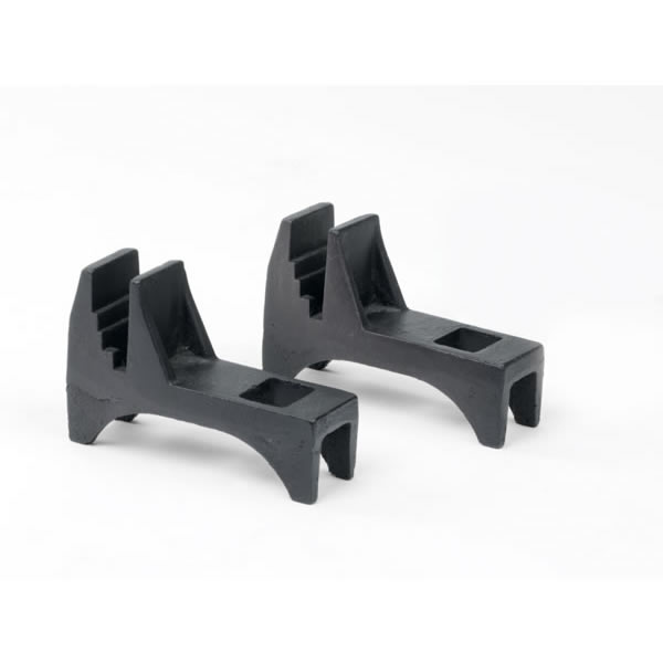 Chimney 61097 Woodfield Large Boots For Fireback - Set of 2 2.5 x 5 x 8 Inch