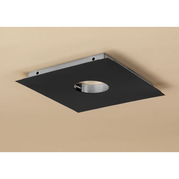 Chimney 25366 3 Inch Pellet Vent Pro Ceiling Support Firestop Spacer (for 1 Inch Clearance Inch With Clamp