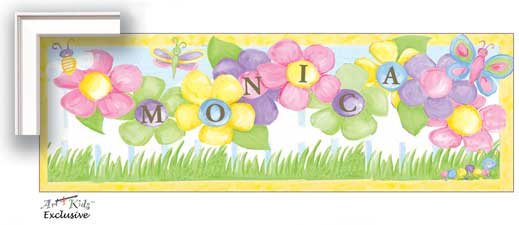 Art4Kids GA21285 Garden Party CAN - Gallery Frame Creative Canvas