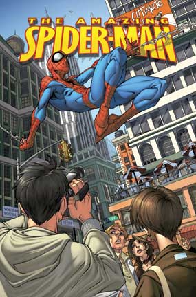 Spiderman Art - Art4Kids AB10024 Spiderman - Creative Canvas Art Block Mount