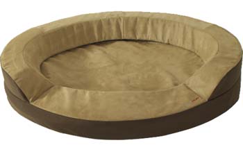 Large Dog Beds - Dolce Vita DV40308 Dolce Vita Oval Bed Regular Heated Dog Bed Large 41" X 30"