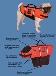 Outward Hound OH00590 Outward Hound Pet-Saver Life Jacket