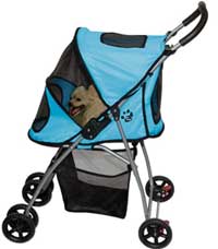 Click here to buy Pet Gear PG8030BI Ultra Light Pet Stroller by Pet Gear.